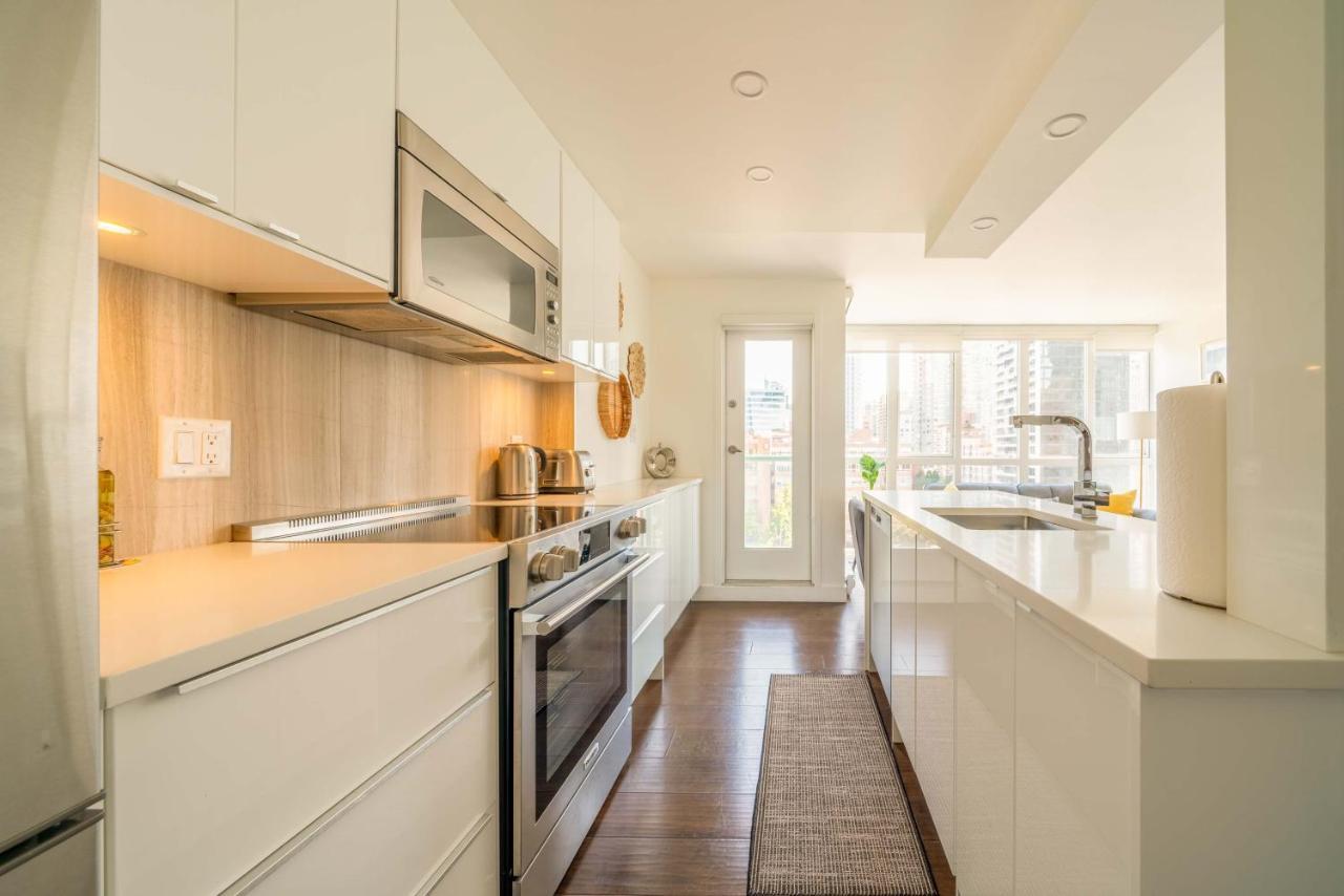 Sunset Beach Walk 2Bd+2Ba+1Prk Yaletown Vancouver Exterior foto